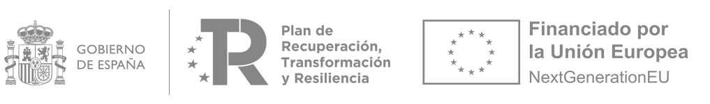 Logos Plan Kit Digital Gobierno de España en gris
